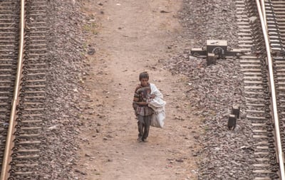 How do we help put India’s railway children back on track?